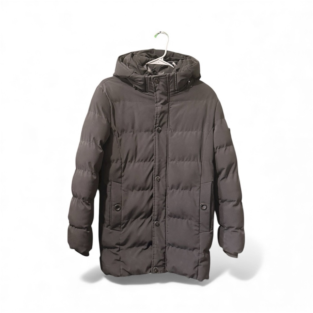 🖤 Black Kids Winter Coat – Size Large – Warm & Unisex 🖤Point Zero